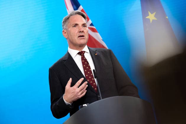 Pressebegegnung von Verteidigungsminister Boris Pistorius und dem australischen stellvertretenden Premierminister und Verteidigungs- minister Richard Marles. Deutschland, Berlin am 08. Juni 2026: Auftaktstatements von Verteidigungsminister Boris Pistorius und dem australischen stellvertretenden Premierminister und Verteidigungs- minister Richard Marles vor die Presse. *** Press meeting of Defense Minister Boris Pistorius and Australian Deputy Prime Minister and Minister of Defense Richard Marles Germany, Berlin on 08 June 2026 Opening statements by Defense Minister Boris Pistorius and Australian Deputy Prime Minister and Minister of Defense Richard Marles to the press