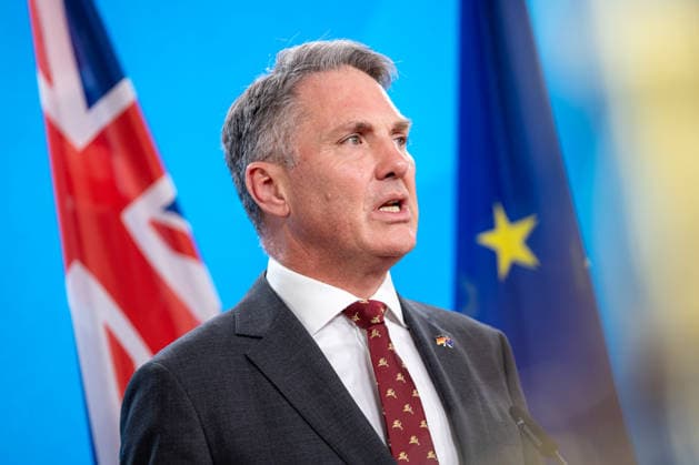 Pressebegegnung von Verteidigungsminister Boris Pistorius und dem australischen stellvertretenden Premierminister und Verteidigungs- minister Richard Marles. Deutschland, Berlin am 08. Juni 2026: Auftaktstatements von Verteidigungsminister Boris Pistorius und dem australischen stellvertretenden Premierminister und Verteidigungs- minister Richard Marles vor die Presse. *** Press meeting of Defense Minister Boris Pistorius and Australian Deputy Prime Minister and Minister of Defense Richard Marles Germany, Berlin on 08 June 2026 Opening statements by Defense Minister Boris Pistorius and Australian Deputy Prime Minister and Minister of Defense Richard Marles to the press