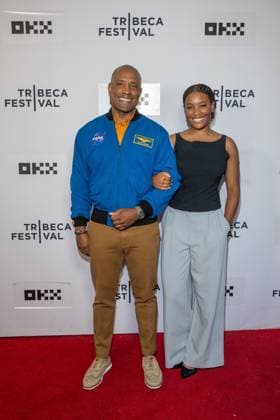 RECORD DATE NOT STATED Odyssey World Premiere, 25th Tribeca Film Festival (NEW) "Odyssey" World Premiere, 25th Tribeca Film Festival. June 07, 2026, New York, New York, USA: (L-R) Victor Glover, Artemis II Pilot, NASA Astronaut, and his daughter Corinne Glover attend "Odyssey" World Premiere during the 2026 Tribeca Film Festival at SVA Theatre on June 07, 2026 in New York City. (Credit: M10s TheNews2)(Foto: M10S Thenews2 imago images) Odyssey World Premiere, 25th Tribeca Film Festival  Copyright: xM10sx