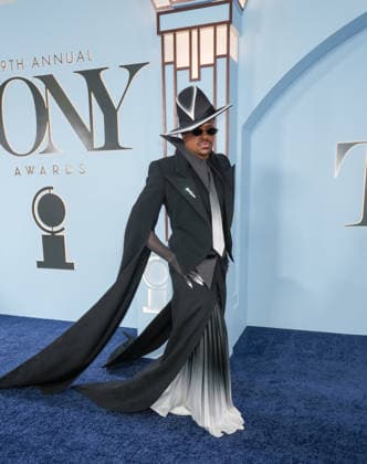 Celebrities walk the red carpet at the 79th Annual Tony Awards held at Radio City Music Hall Featuring: Jeremy Pope Where: New York City, New York, United States When: 07 Jun 2026 Credit: Jennifer Graylock INSTARimages EDITORIAL USE ONLY. NOT FOR USE BY NEWSPAPERS BASED IN THE UK. Copyright: xx instar55757981