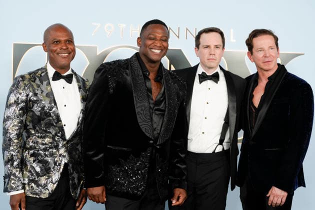 79th Annual Tony Awards, L: Darin Oduyoye attends the 79th Annual Tony Awards, held at Radio City Music Hall in New Yorkers City, Sunday, June 7, 2026., Credit:JENNIFER GRAYLOCK Avalon United States, New York, New York City, Radio City Music Hall  Copyright: xJENNIFERxGRAYLOCKx xAvalonx 1108929190