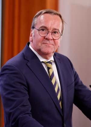 Boris Pistorius, Bundesminister der Verteidigung, Deutschland, Berlin, Gemeinsames Treffen von BM Wadephul und BM Pistorius mit dem australischen Verteidigungsminister Marles und der australischen Außenministerin Wong *** Boris Pistorius, Federal Minister of Defense, Germany, Berlin, Joint meeting of Federal Minister Wadephul and Federal Minister Pistorius with Australian Minister of Defense Marles and Australian Foreign Minister Wong