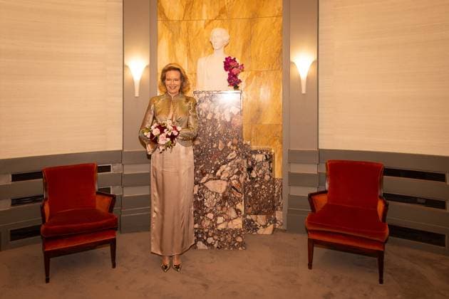 Queen Mathilde of Belgium pictured during the winner s concert of the 2026 Queen Elisabeth Cello Competition, at the Brussels Bozar concert hall, on Monday 08 June 2026. This year s edition of the competition for career-starting musicians took place from 4 to 30 May.  JAMESxARTHURxGEKIERE 176689174