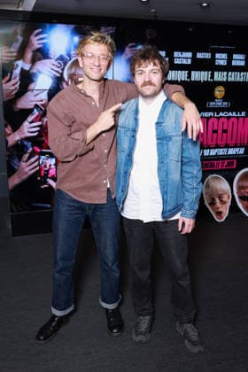 Giaccomo Premiere - Paris Xavier Lacaille and Baptiste Drapeau attendiing the photocall for the premiere of Giaccomo at UGC Cine Cite des Halles on June 8, 2026 in Paris, France. Photo by David Boyer ABACAPRESS.COM Paris France  Copyright: xBoyerxDavid ABACAx