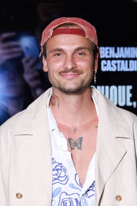 Giaccomo Premiere - Paris Bastien Grimal aka Bastos attendiing the photocall for the premiere of Giaccomo at UGC Cine Cite des Halles on June 8, 2026 in Paris, France. Photo by David Boyer ABACAPRESS.COM Paris France  Copyright: xBoyerxDavid ABACAx