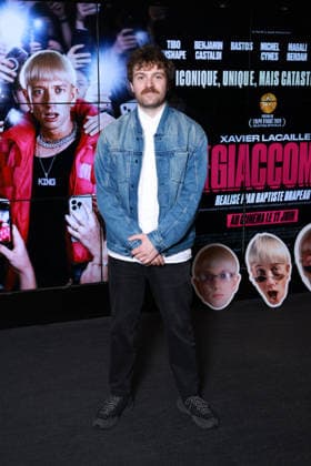 Giaccomo Premiere - Paris Baptiste Drapeau attendiing the photocall for the premiere of Giaccomo at UGC Cine Cite des Halles on June 8, 2026 in Paris, France. Photo by David Boyer ABACAPRESS.COM Paris France  Copyright: xBoyerxDavid ABACAx