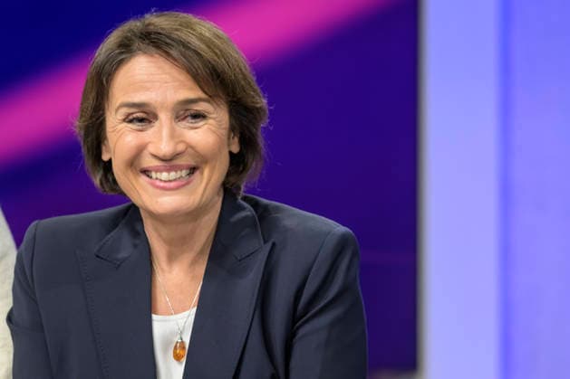 v.l.: Sandra Maischberger, GER, Berlin, Studio, zu Gast bei – Maischberger, politische Talkshow, TV, Format, mit Moderatorin – Sandra Maischberger, Das Erste, aus Adlershof – Am Studio 20, 08.06. 2026, *** v l Sandra Maischberger, GER, Berlin, Studio, guest at - Maischberger, political talk show, TV, format, with presenter - Sandra Maischberger, Das Erste, from Adlershof - Am Studio 20, 08 06 2026, Copyright: HMBxMedia UwexKoch
