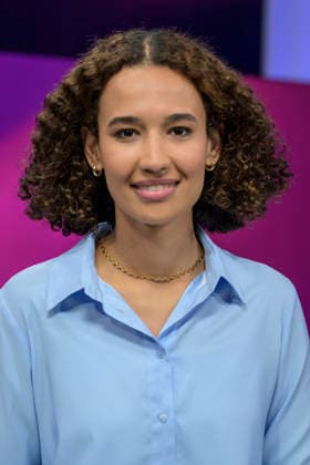 v.l.: Alisha Mendgen (Focus), GER, Berlin, Studio, zu Gast bei Maischberger, politische Talkshow, TV, Format, mit Moderatorin Sandra Maischberger, Das Erste, aus Adlershof Am Studio 20, 08.06. 2026, *** v l Alisha Mendgen Focus , GER, Berlin, Studio, guest on Maischberger, political talk show, TV, format, with presenter Sandra Maischberger, Das Erste, from Adlershof Am Studio 20, 08 06 2026, Copyright: HMBxMedia UwexKoch