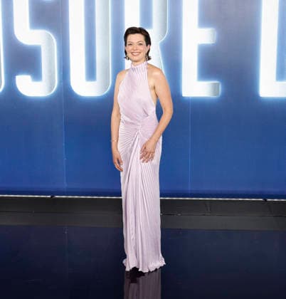Margo Seibert arrives on the red carpet at the Disclosure Day New York Premiere at David H. Koch Theater at Lincoln Center on Monday, June 8, 2026 in New York City.  NYP20260608132 JohnxAngelillo