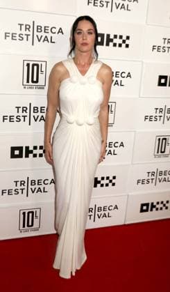 June 8, 2026, New York, New York, USA: Singer KATY PERRY seen at the New York Premiere of Katy Perry - The Lifetimes Tour - Live From Paris during the 2026 Tribeca Film Festival at the BMCC Tribeca Performing Arts Center OKX Theater. New York USA  - ZUMAk03_ 20260608_zaf_k03_042 Copyright: xNancyxKaszermanx