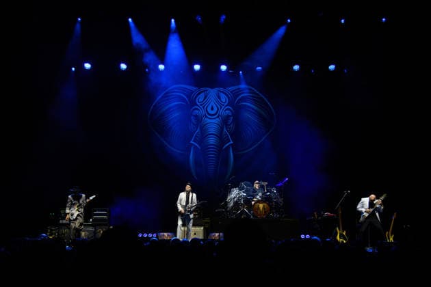 BEAT Perform at Eventim Apollo, London, UK (L-R) - Steve Vai, Adrian Belew, Danny Carey and Tony Levin of supergroup BEAT performs at The Eventim Apollo, London, England, UK on Monday 8 June 2026., Credit:Justin Ng Avalon UK, England, London, Eventim Apollo  Copyright: xJustinxNgx xAvalonx 1108986763