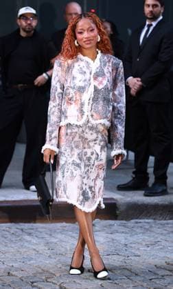 Tribeca Festival - Celebs At Chanel Annual Dinner - NYC Keke Palmer arrives at the Chanel annual dinner during the Tribeca Film Festival in New York, NY on June 8, 2026. Photo by Charles Guerin ABACAPRESS.COM New York City NY United States  Copyright: xGuerinxCharles ABACAx