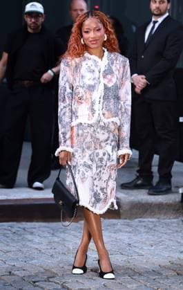Tribeca Festival - Celebs At Chanel Annual Dinner - NYC Keke Palmer arrives at the Chanel annual dinner during the Tribeca Film Festival in New York, NY on June 8, 2026. Photo by Charles Guerin ABACAPRESS.COM New York City NY United States  Copyright: xGuerinxCharles ABACAx