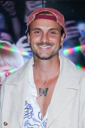 Premiere of The Giaccomo in Paris Bastien Grimal aka Bastos attends the The Giaccomo Photocall at UGC Cine Cite des Halles 457165 2026 06 08 Paris France  Copyright: xLionelxGuericolasx xStarfacex STAR_457165_019