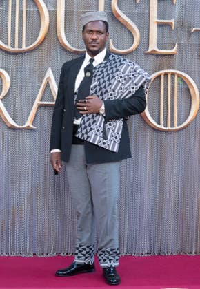 Abubakar Salim attends House Of The Dragon Series 3 World Premiere at Odeon West End in London, England. UK. Monday 8th June 2026. Copyright: xJamesxWarrenx FP_House_Of_The_Dragon_S3_085