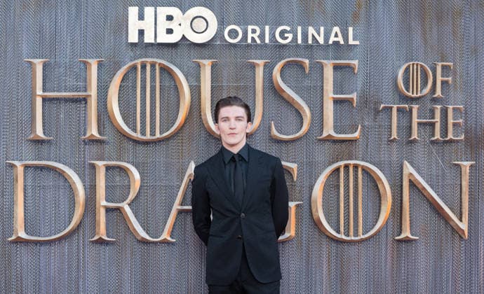 Ewan Mitchell attends House Of The Dragon Series 3 World Premiere at Odeon West End in London, England. UK. Monday 8th June 2026. Copyright: xJamesxWarrenx FP_House_Of_The_Dragon_S3_104