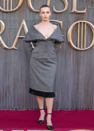 Annie Shapero attends House Of The Dragon Series 3 World Premiere at Odeon West End in London, England. UK. Monday 8th June 2026. Copyright: xJamesxWarrenx FP_House_Of_The_Dragon_S3_114