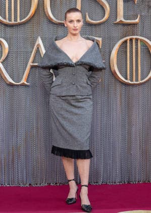 Annie Shapero attends House Of The Dragon Series 3 World Premiere at Odeon West End in London, England. UK. Monday 8th June 2026. Copyright: xJamesxWarrenx FP_House_Of_The_Dragon_S3_116