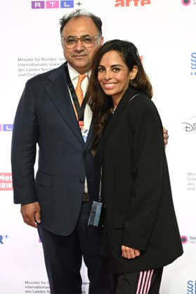Walid Nakschbandi und Collien Fernandes bei der Eröffnung des 12. Seriencamp Festivals 2026 mit der Premiere der ZDF-Serie Back for More im Cinenova. Köln, 08.06.2026 *** Walid Nakschbandi and Collien Fernandes at the opening of the 12 Series Camp Festival 2026 with the premiere of the ZDF series Back for More at Cinenova Cologne, 08 06 2026 Foto:xC.xAdolph xFuturexImagex back_6613