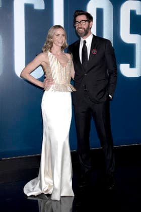 Emily Blunt mit Ehemann John Krasinski bei der Premiere des Kinofilms Disclosure Day im David H. Koch Theater. New York, 08.06.2026 *** Emily Blunt with husband John Krasinski at the premiere of the movie Disclosure Day at the David H Koch Theater New York, 08 06 2026 Foto:xB.xHinex xFuturexImagex disclosure_ny_6753