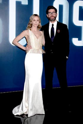 Emily Blunt mit Ehemann John Krasinski bei der Premiere des Kinofilms Disclosure Day im David H. Koch Theater. New York, 08.06.2026 *** Emily Blunt with husband John Krasinski at the premiere of the movie Disclosure Day at the David H Koch Theater New York, 08 06 2026 Foto:xB.xHinex xFuturexImagex disclosure_ny_6752