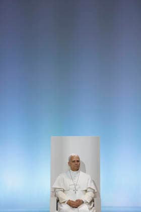 Pope Leo XIV meets volunteers that have worked in the different events chaired by the Pope in Madrid, Spain, 09 June 2026. Pope Leo XIV attends an meeting with volunteers !ACHTUNG: NUR REDAKTIONELLE NUTZUNG!  Copyright: xJ.J.Guillenx GRAF4657 20260609-55020540418_1