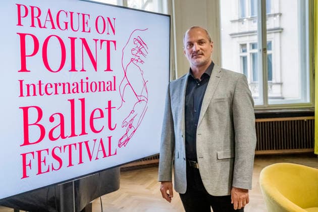 Choreographer and festival founder Jiri Bubenicek poses at a press conference for the new dance festival Prague on Point International Ballet Festival, in Prague, Czech Republic, June 9, 2026 (CTKxPhoto VitxSimanek) CTKPhotoP2026060903639  CTKPhotoP2026060903639