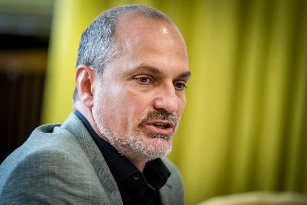Choreographer and festival founder Jiri Bubenicek speaks at a press conference for the new dance festival Prague on Point International Ballet Festival, in Prague, Czech Republic, June 9, 2026 (CTKxPhoto VitxSimanek) CTKPhotoP2026060903739  CTKPhotoP2026060903739