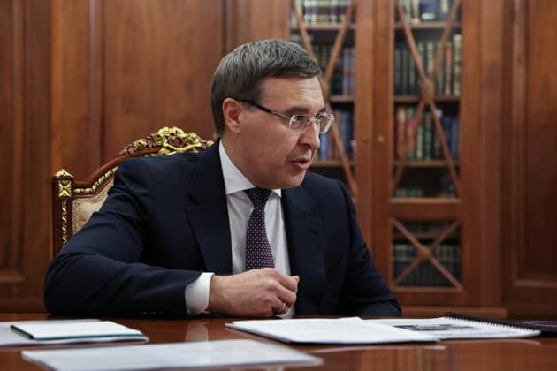 Russia Putin 9186168 09.06.2026 Science and Higher Education Minister Valery Falkov attends a meeting with Russian President Vladimir Putin at the Kremlin, in Moscow, Russia. Vyacheslav Prokofyev Sputnik Moscow Russia  Copyright: xVyacheslavxProkofyevx