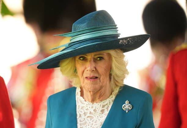 . 09 06 2026. London, United Kingdom. King Charles III and Queen Camilla present new Colours to the 1st Battalion Grenadier Guards at Buckingham Palace in London.  xPoolx xi-Imagesx IIM-26818-0003