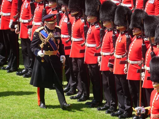 . 09 06 2026. London, United Kingdom. King Charles III and Queen Camilla present new Colours to the 1st Battalion Grenadier Guards at Buckingham Palace in London.  xPoolx xi-Imagesx IIM-26818-0034