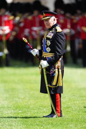 . 09 06 2026. London, United Kingdom. King Charles III and Queen Camilla present new Colours to the 1st Battalion Grenadier Guards at Buckingham Palace in London.  xPoolx xi-Imagesx IIM-26818-0042