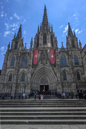 June 9, 2026, Barcelona: Pope Leo XIV leads midday prayer at the Cathedral of the Holy Cross and Saint Eulalia in Barcelona, Spain, 09 June 2026. Pope Leo XIV is visiting Spain from 06 to 12 June 2026, with stops in Madrid, Barcelona, and the Canary Islands. ANSA CIRO FUSCO Barcelona  - ZUMAa110 20260609_zaf_a110_008 Copyright: xCiroxFuscox