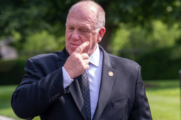 June 9, 2026, Washington, Dc, United States: White House Border Czar Tom Homan speaks to the White House press corps about the upcoming New York ICE surge on June 9, 2026. Washington United States - ZUMAl312 20260609_znp_l312_002 Copyright: xAndrewxLeydenx