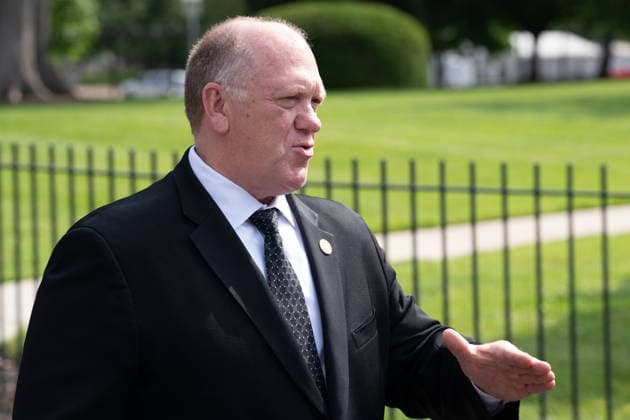 June 9, 2026, Washington, Dc, United States: White House Border Czar Tom Homan speaks to the White House press corps about the upcoming New York ICE surge on June 9, 2026. Washington United States  - ZUMAl312 20260609_znp_l312_005 Copyright: xAndrewxLeydenx
