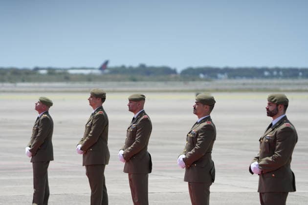 Pope Leo XIV arrives in Barcelona Preparations for the arrival of Pope Leo XIV at Josep Tarradellas International Airport Barcelona El Prat, June 9, 2026, in Barcelona, Catalonia Spain Pope Leo XIV continues his trip through Spain after three intense days in the capital and arrives in Barcelona where he has a busy schedule between today and tomorrow, June 10, which includes the commemoration of the centenary of the death of Antoni Gaudi and the blessing and inauguration of the Tower of Jesus Christ in the Basilica of the Sagrada Familia 09 JUNE 2026 Barcelona Catalunya Barcelona Catalunya Catalunya Spain  Copyright: xDavidxZorrakinox 7584311