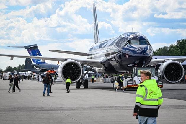 Internationale Luftfahrtausstellung ILA ** NUR FÜR REDAKTIONELLE ZWECKE ** EDITORIAL USE ONLY **<p>Airbus A320 Neo, Jubiläumsflieger von Lufthansa. Von nachhaltigen Antrieben für die zivile Luftfahrt über hochmoderne Drohnen im Defence-Bereich bis hin zu modernster Satellitentechnik für aktuelle und künftige Weltraummissionen: Die ILA Berlin zeigt die Zukunft der Luft- und Raumfahrt. 750 Aussteller aus 37 Ländern präsentieren die neuesten Innovationen und Entwicklungen der Branche. Darüber hinaus werden rund 100 Fluggeräte am Boden und in der Luft zu erleben sein, fotografiert am 09.06.2026 in Berlin. Berlin Berlin Berlin Copyright: MaurizioxGambarini *** International Air Show ILA FOR EDITORIAL PURPOSES ONLY EDITORIAL USE ONLY p Copyright: MaurizioxGambarini doc867qd1ykbjo1gbtnxhc0 ,EDITORIAL USE ONLY