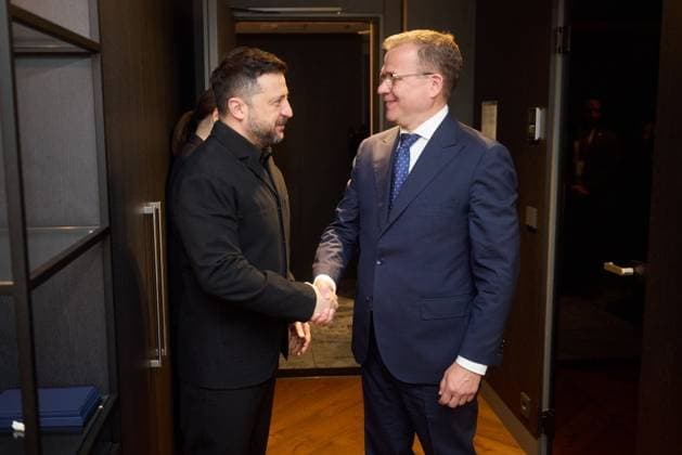 Ukrainian President Volodymyr Zelenskyy during a meeting with several leaders of the Nordic and Baltic states at a summit in Estonia Ukrainian President Volodymyr Zelenskyy during a meeting with several leaders of the Nordic and Baltic states at a summit in Estonia, June 9, 2026, where they discussed continued support for Ukraine and the security challenges related to the war with Russia. Photo by PRESIDENT OF UKRAINE apaimages Ukraine Ukraine Ukraine 090626_Estonia_UPO_00(14).jpeg Copyright: xapaimagesxPRESIDENTxOFxUKRAINEx xapaimagesx