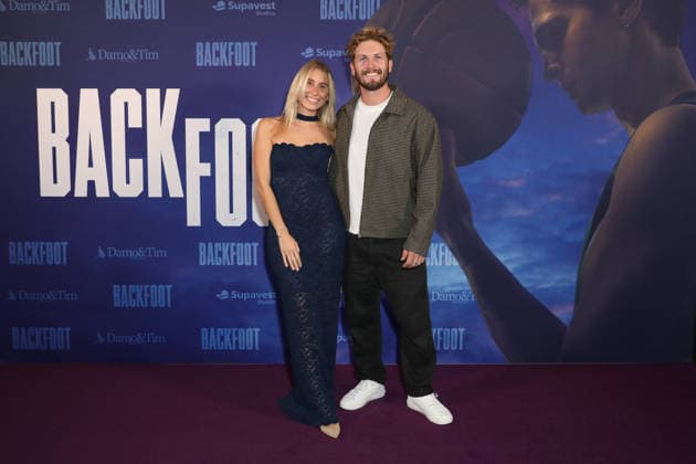 June 9, 2026: HOLLY STEPHENS and DAVID MCCREDIE attends the Australian Premiere of Backfoot at Hoyts Entertainment Quarter on June 09, 2026 in Sydney, Australia  - ZUMAa155 20260609_aaa_a155_007 Copyright: xChristopherxKhouryx