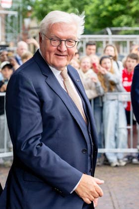 State visit of the Federal President of Germany. Amsterdam, the Netherlands. 9 Jun 2026 Federal President Frank-Walter Steinmeier during a visit to Resto Vanharte in Amsterdam, on the first day of the German president s three-day state visit to the Netherlands. Amsterdam The Netherlands  Copyright: xMischaxSchoemakerx