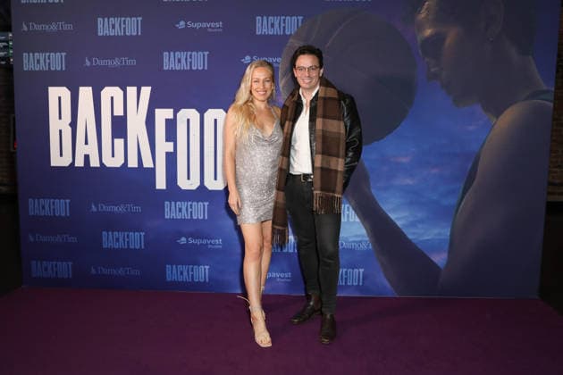 June 9, 2026: HOLLY MATHEWS and BENJAMIN MATHEWS attends the Australian Premiere of Backfoot at Hoyts Entertainment Quarter on June 09, 2026 in Sydney, Australia  - ZUMAa155 20260609_aaa_a155_040 Copyright: xChristopherxKhouryx