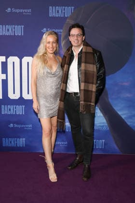 June 9, 2026: HOLLY MATHEWS and BENJAMIN MATHEWS attends the Australian Premiere of Backfoot at Hoyts Entertainment Quarter on June 09, 2026 in Sydney, Australia  - ZUMAa155 20260609_aaa_a155_042 Copyright: xChristopherxKhouryx