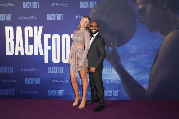 June 9, 2026: RUVEN GOVENDER (R) attends the Australian Premiere of Backfoot at Hoyts Entertainment Quarter on June 09, 2026 in Sydney, Australia  - ZUMAa155 20260609_aaa_a155_094 Copyright: xChristopherxKhouryx