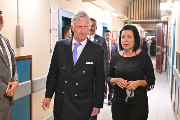 The King Visits The Antwerp Prison ANTWERPEN, BELGIUM - JUNE 9 : King Philippe is paying a working visit to Antwerp Prison. During the visit, he will be briefed on the impact of overcrowding on life in Belgian prisons and on the staff s commitment to finding solutions in these difficult circumstances...on June 09, 2026 in Antwerpen, Belgium, 09 06 2026 Antwerpen Belgium  Copyright: xBertxVanxDenxBrouckex