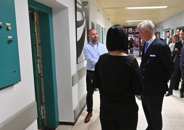 The King Visits The Antwerp Prison ANTWERPEN, BELGIUM - JUNE 9 : King Philippe is paying a working visit to Antwerp Prison. During the visit, he will be briefed on the impact of overcrowding on life in Belgian prisons and on the staff s commitment to finding solutions in these difficult circumstances...on June 09, 2026 in Antwerpen, Belgium, 09 06 2026 Antwerpen Belgium  Copyright: xBertxVanxDenxBrouckex