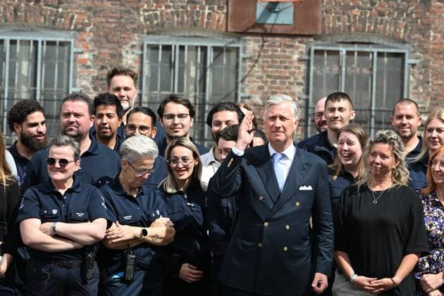 The King Visits The Antwerp Prison ANTWERPEN, BELGIUM - JUNE 9 : King Philippe is paying a working visit to Antwerp Prison. During the visit, he will be briefed on the impact of overcrowding on life in Belgian prisons and on the staff s commitment to finding solutions in these difficult circumstances...on June 09, 2026 in Antwerpen, Belgium, 09 06 2026 Antwerpen Belgium  Copyright: xBertxVanxDenxBrouckex