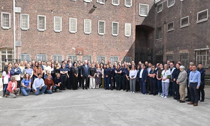 The King Visits The Antwerp Prison ANTWERPEN, BELGIUM - JUNE 9 : King Philippe is paying a working visit to Antwerp Prison. During the visit, he will be briefed on the impact of overcrowding on life in Belgian prisons and on the staff s commitment to finding solutions in these difficult circumstances...on June 09, 2026 in Antwerpen, Belgium, 09 06 2026 Antwerpen Belgium  Copyright: xBertxVanxDenxBrouckex