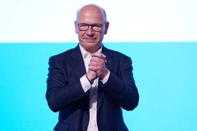 CDU Landesparteitag ** NUR FÜR REDAKTIONELLE ZWECKE ** EDITORIAL USE ONLY **<p>Kai Wegner (CDU), Regierender Bürgermeister, wird beim CDU-Parteitag von den Delegierten zum Spitzenkandidaten für die kommende Abgeordnetenhauswahl nominiert. Die Wahl zum 20. Abgeordnetenhaus von Berlin findet voraussichtlich am 20. September 2026 statt. Deutschland Berlin Berlin Copyright: JörgxCarstensen *** CDU state party conference FOR EDITORIAL PURPOSES ONLY EDITORIAL USE ONLY p Kai Wegner CDU , Governing Mayor, is nominated by the delegates at the CDU party conference as the top candidate for the upcoming House of Representatives election The election for the 20th Berlin House of Representatives is expected to take place on September 20, 2026 Germany Copyright: JörgxCarstensen doc867szdey7vq1n2pd79b3 ,EDITORIAL USE ONLY