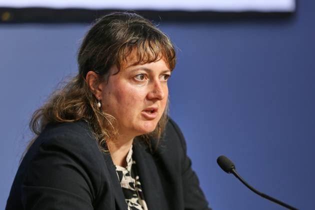 Berlin, Deutschland, 09.06.2026: Haus der Bundespressekonferenz: Pressekonferenz: Nationale Anti Doping Agentur Deutschland (NADA): Eva Bunthoff *** Berlin, Germany, 09 06 2026 House of the Federal Press Conference Press Conference National Anti Doping Agency Germany NADA Eva Bunthoff Copyright: xdtsxNachrichtenagenturx dts_122139