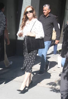 Celebrity, Amy Adams unterwegs in New York New York NY June 09: Amy Adams on Live with Kelly & Mark to talk about new movie version of Capr Fear in New York. June 09, 2026. Copyright: xRW Mediapunchx